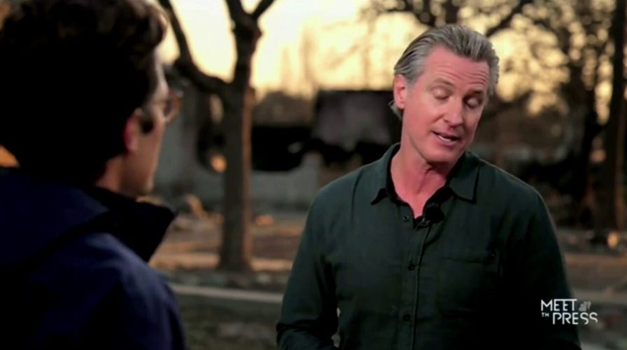 Gov. Gavin Newsom pressed on whether 'buck stops with' him as governor amid devastating LA fires