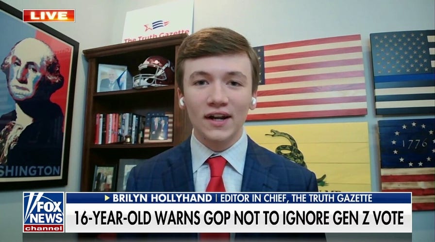 Republican Party is an 'endangered species' without the support of Gen Z: Brilyn Hollyhand