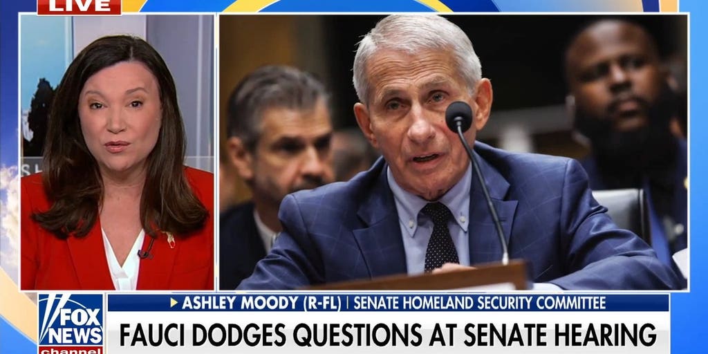Senator Ashley Moody slams Fauci for dodging questions at Senate hearing