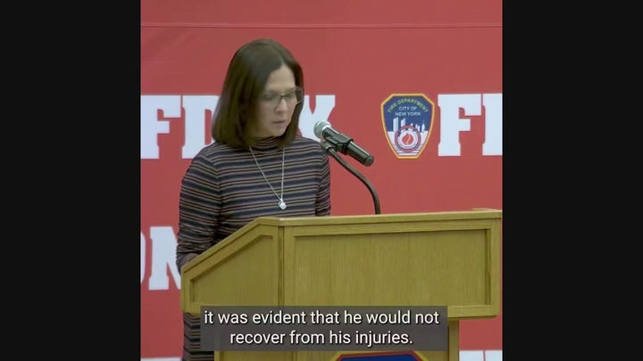 Widow of fallen FDNY firefighter encourages organ donation