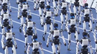 Chinese robot shatters Bolt's 100m record at Beijing humanoid games