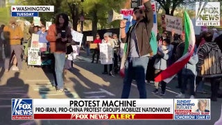 Pro-Iran, pro-China professional protest groups launch 'rapid response mass mobilizations'