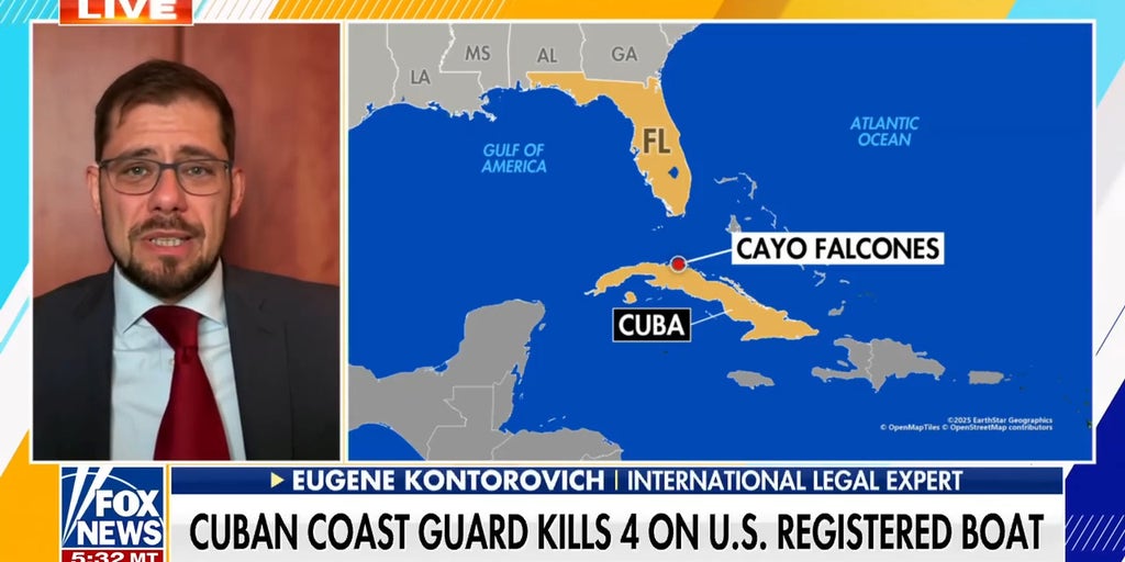 Cuban Coast Guard kills 4 on US-registered boat