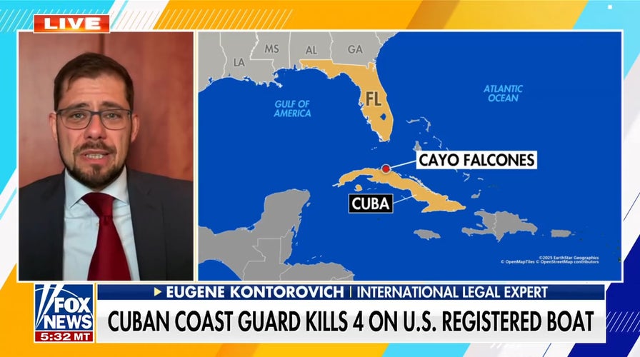 Cuban Coast Guard kills 4 connected  US-registered boat