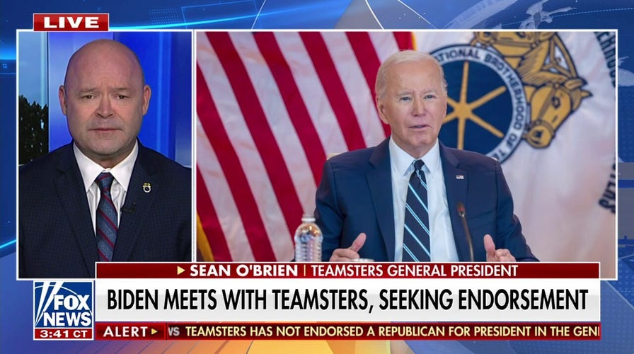 President Biden is 'very strong' on a lot of our issues: Sean O'Brien