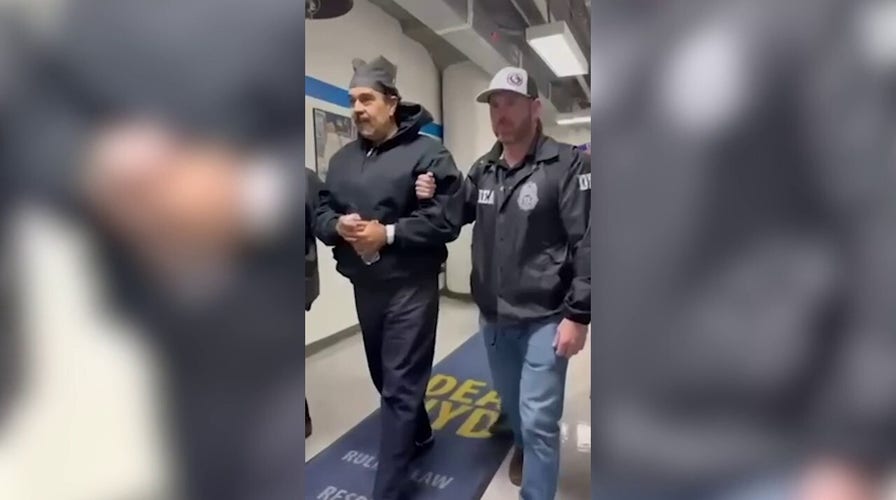 Maduro processed at New York facility