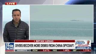 Scavenging of the Chinese spy craft and recovery of intelligence continue off the coast of South Carolina - Fox News