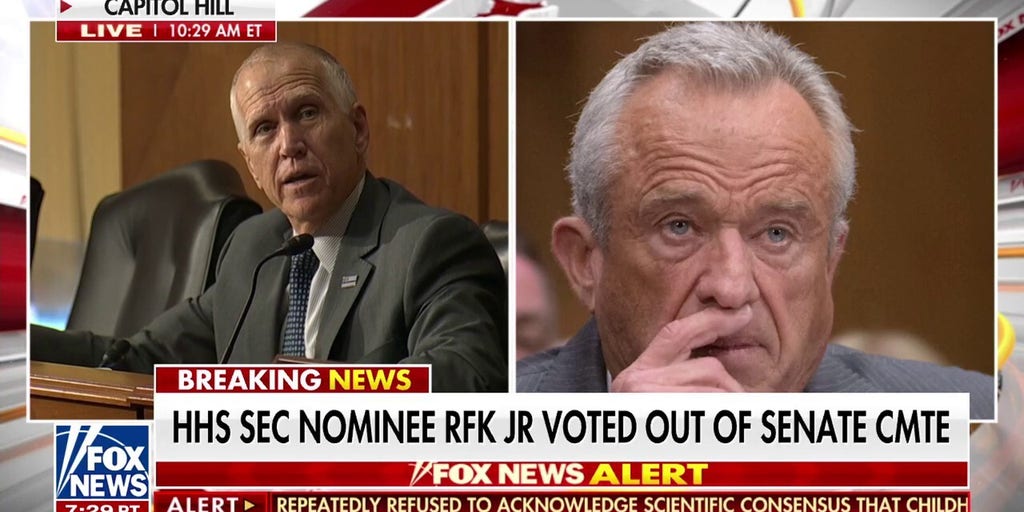 RFK Jr's nomination to become HHS secretary advances to full Senate vote