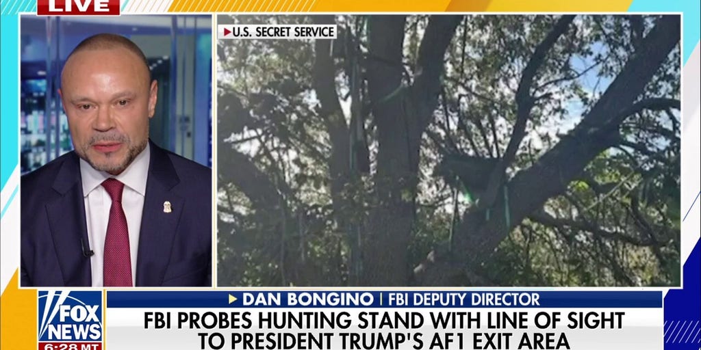 Bongino says FBI using all 'digital tools' to probe hunting stand with line of sight to Air Force One