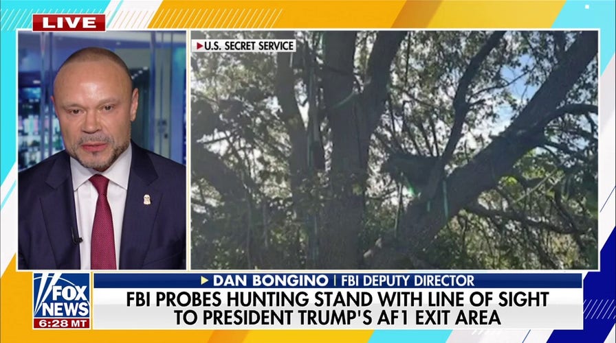 Bongino says FBI using all 'digital tools' to probe hunting stand with line of sight to Air Force One