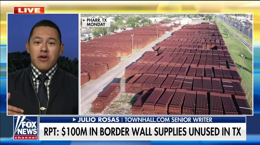 Julio Rosas slams halting wall construction: Contractors being paid ‘to not continue the work’