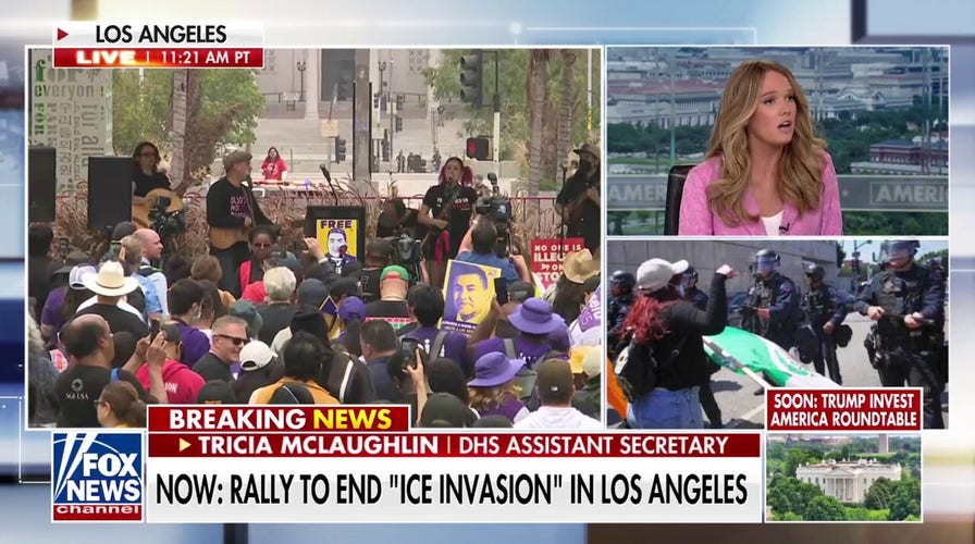 Dems are giving violent rioters 'a free pass' to 'do the worst of the worst,' warns Homeland Security spox