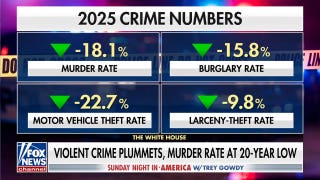 Kash Patel touts decrease in crime rate under Trump