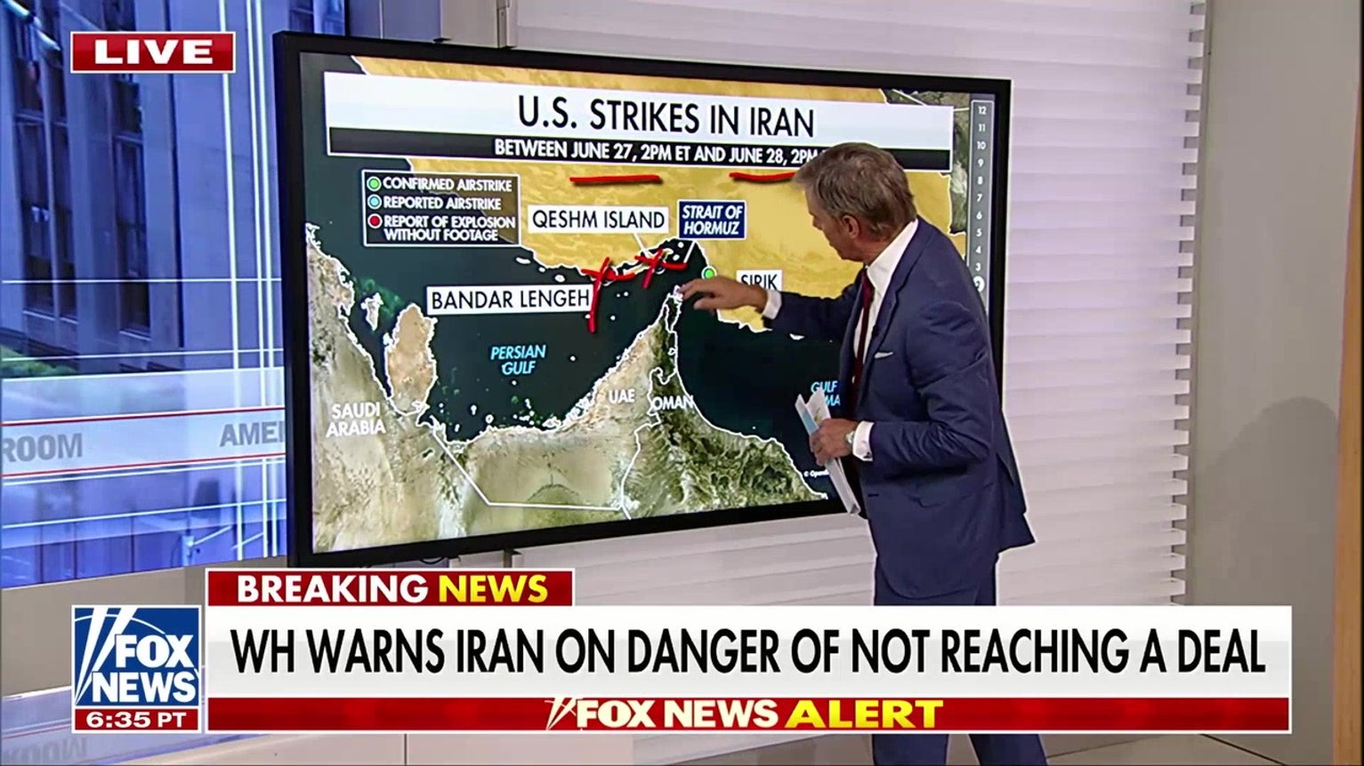Iran warned over Strait of Hormuz escalation