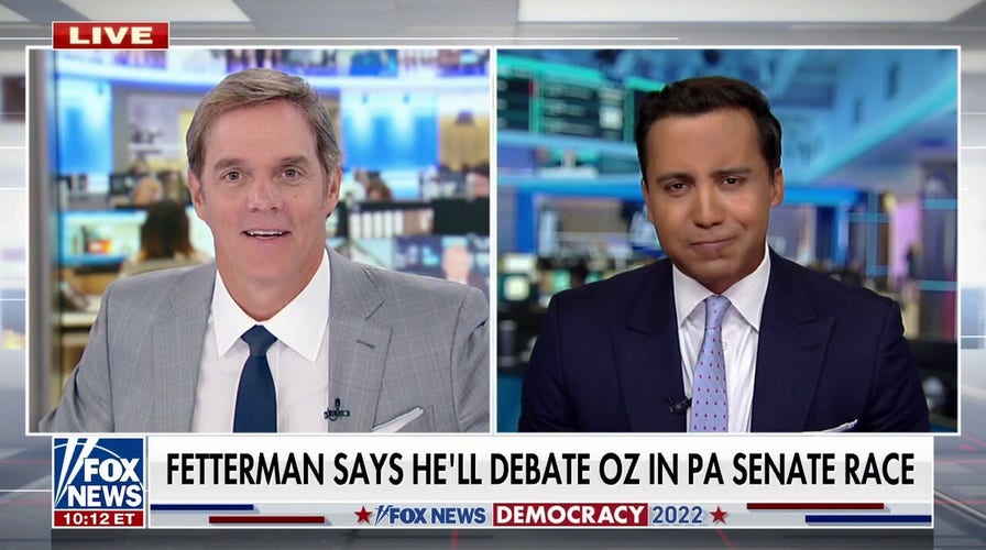 Pennsylvania Senate candidate John Fetterman commits to debate Dr. Oz ahead of November