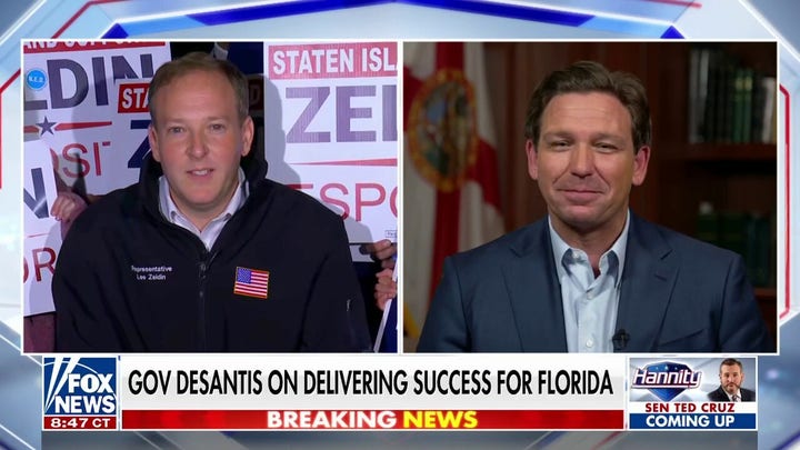 Ron DeSantis campaigns for Lee Zeldin: Things will 'get better if he's elected governor'