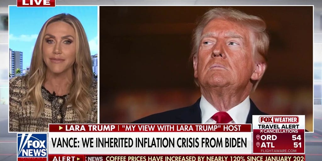 Lara Trump highlights Trump's trade policies, deregulation push amid high prices