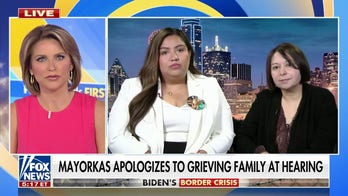 Grieving mother comes face-to-face with Mayorkas: 'I should not have had to bury my little girl'
