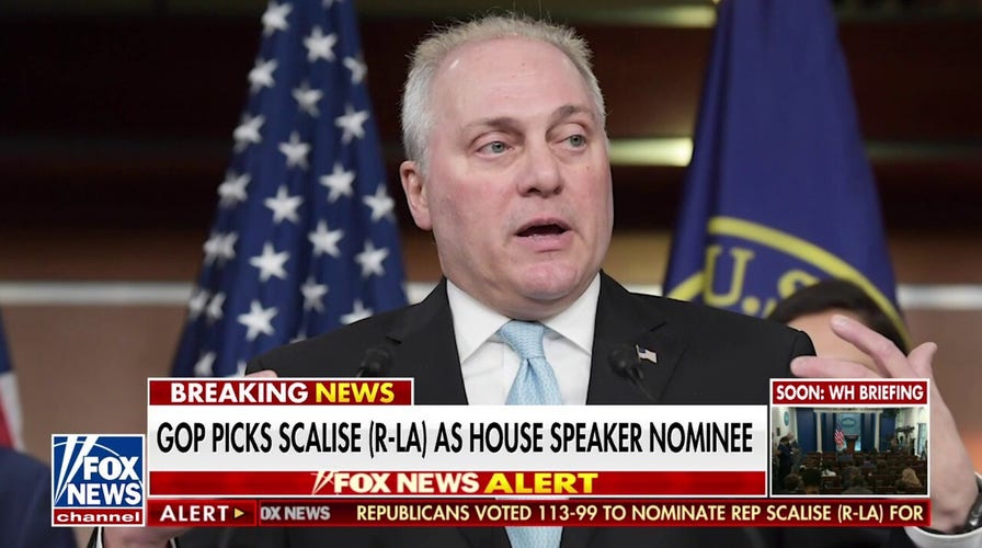 House Republicans nominate Rep. Steve Scalise for speaker