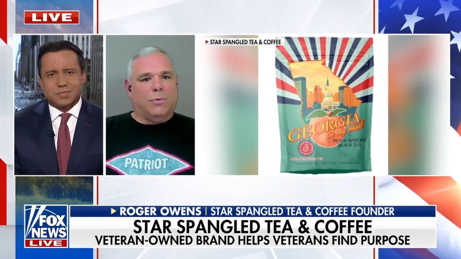 Iraq War veteran shares the mission behind Star Spangled Tea & Coffee