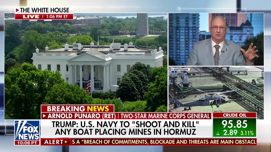 Trump cracks down on Iranian ships placing mines in the Strait of Hormuz