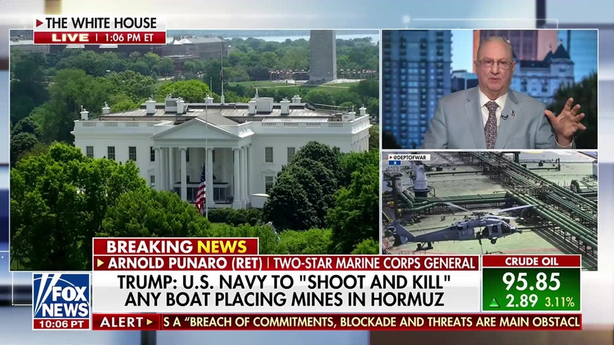 Trump cracks down on Iranian ships placing mines in the Strait of Hormuz