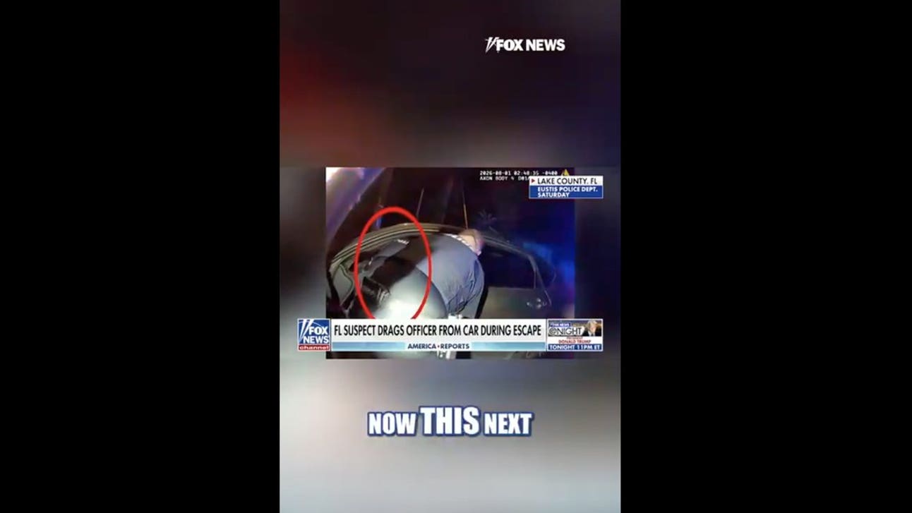 Suspect drags police officer from car in shocking bodycam footage