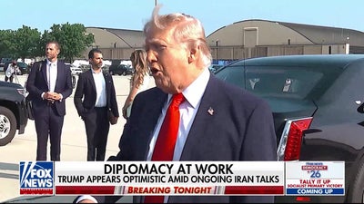 Trump projects optimism on Iran amid scrutiny over family's crypto earnings