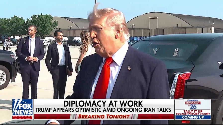 Trump projects optimism on Iran amid scrutiny over family's crypto earnings
