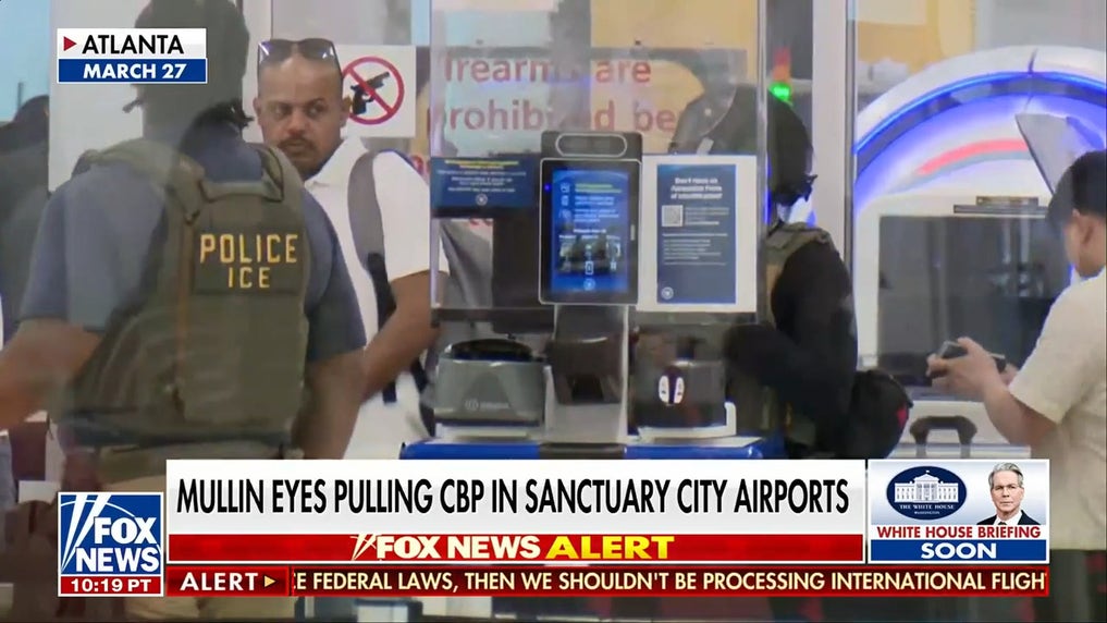 DHS Secretary Mullin threatens to pull CBP from sanctuary city airports