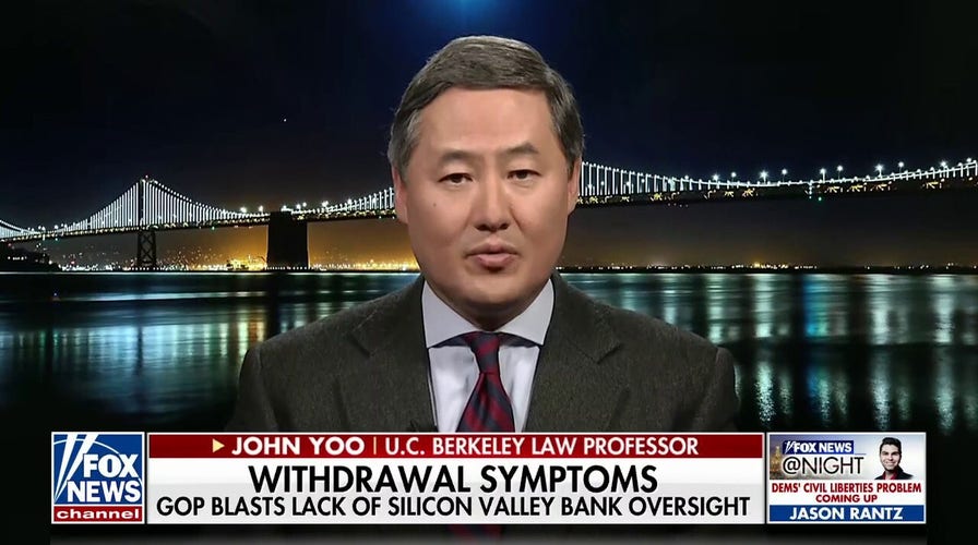 There are many questions that need to be answered over SVB's collapse: John Yoo