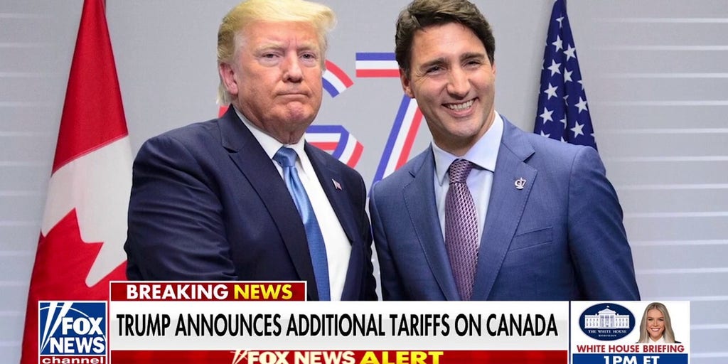 Trump announces additional tariffs on Canadian steel, aluminum