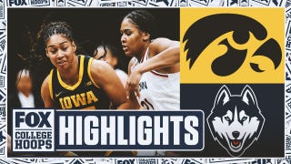 No. 11 Iowa Hawkeyes vs. No. 1 UConn Huskies Highlights 🏀 FOX College Hoops