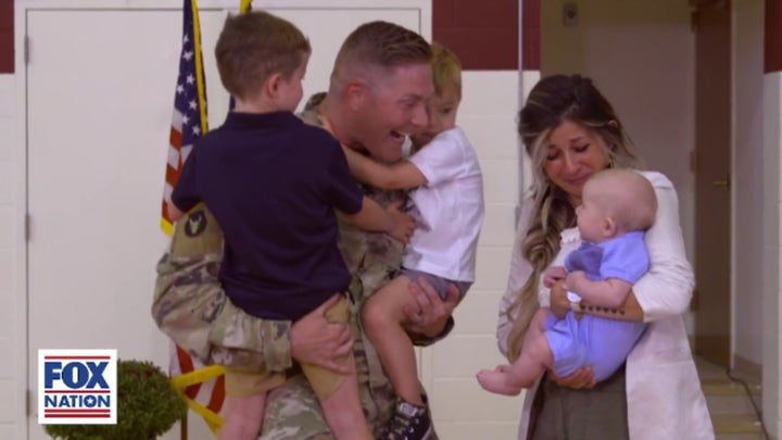 Patriot Awards 2020: Army Capt. John Klein reunited with his family