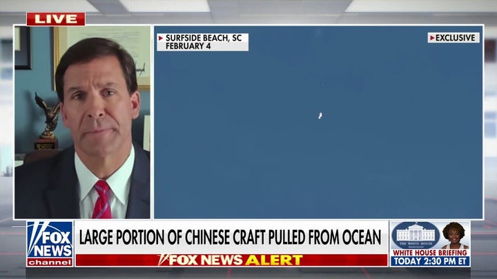 Mark Esper: Recovered spy craft could indicate what China was looking for