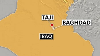 Three US troops wounded in rocket attack north of Baghdad