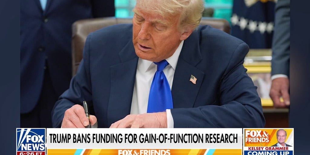 Trump bans funding for gain-of-function research responsible for COVID-19 pandemic