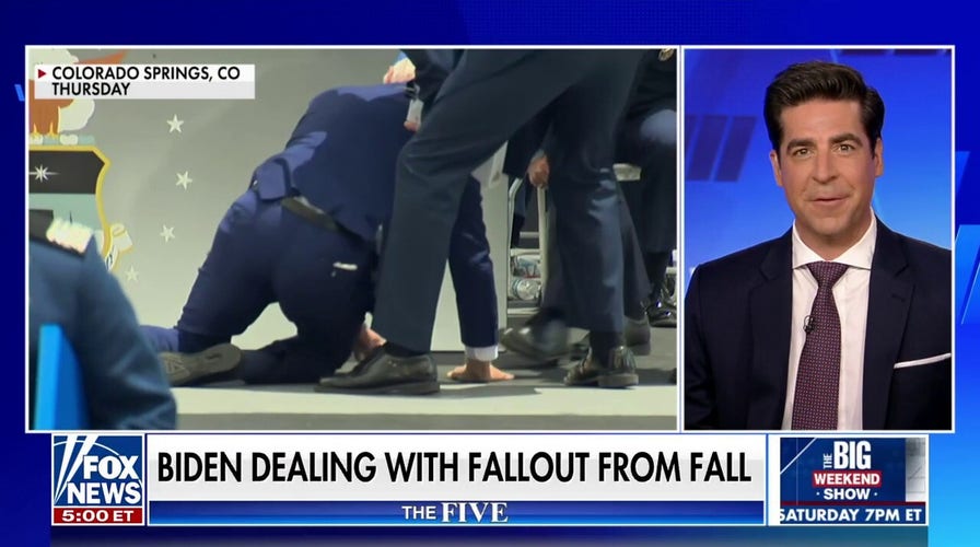 'The Five': Media defends Biden after fall