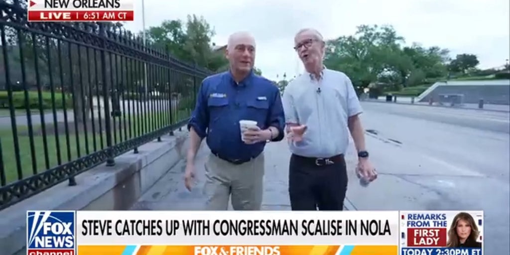 Steve Doocy catches up with Rep Steve Scalise in NOLA on energy concerns