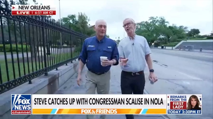 Steve Doocy catches up with Rep Steve Scalise in NOLA on energy concerns