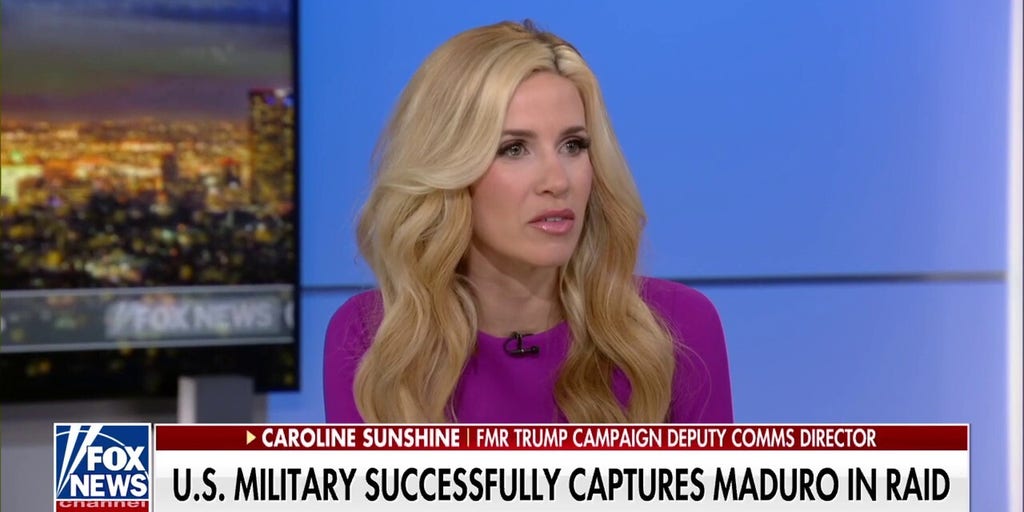 You could imagine the message Maduro's arrest sends to China: Caroline Sunshine