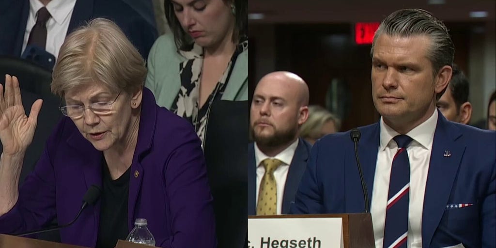 ‘No one owns me’: Hegseth fires back as Warren presses on war-linked trading allegations