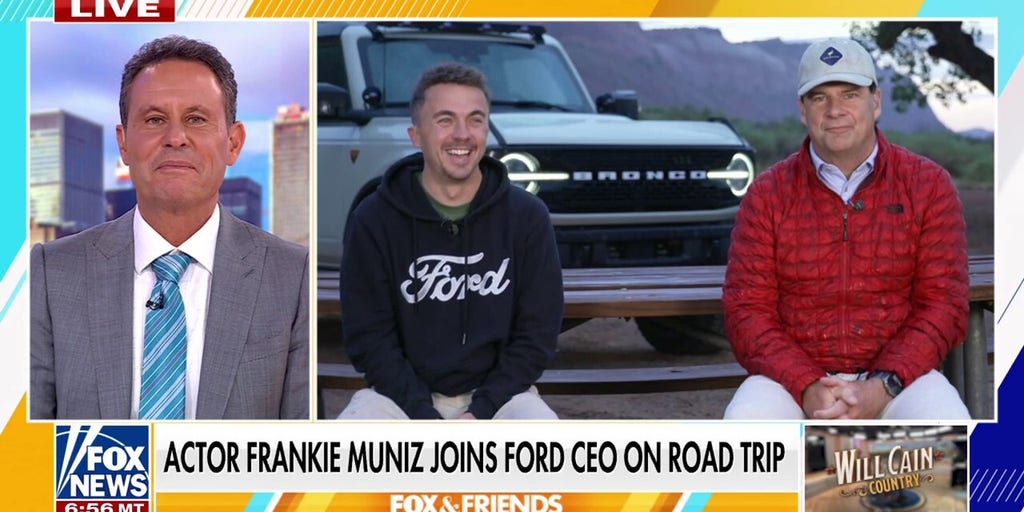 Frankie Muniz joins Ford CEO for 3-day off-roading trip in a Bronco