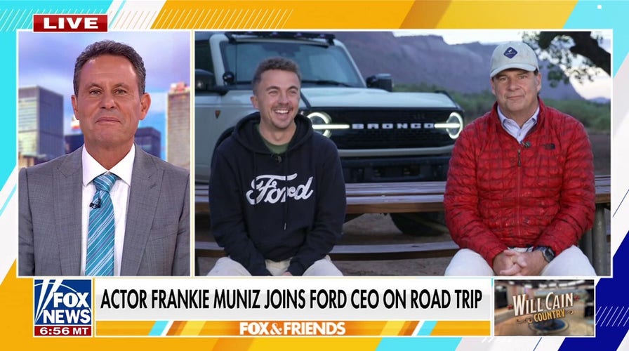 Frankie Muniz joins Ford CEO for 3-day off-roading trip in a Bronco