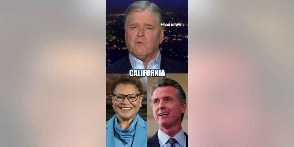 Hannity: Clearly it is time for new leadership in California