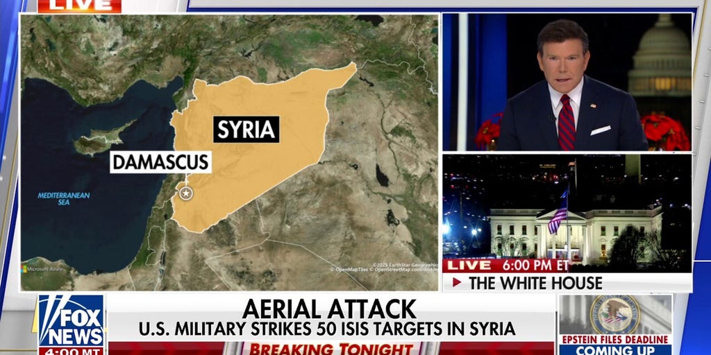 US strikes 50 ISIS targets after three Americans killed in Syria