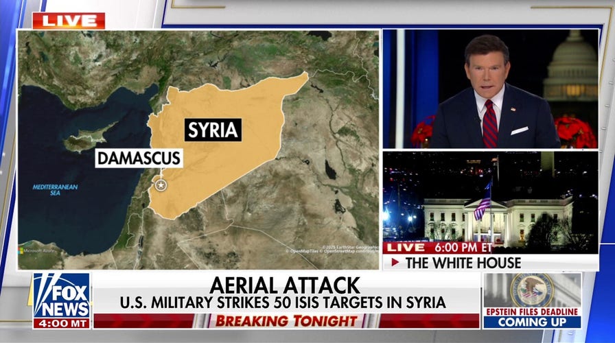 US strikes 50 ISIS targets aft  3  Americans killed successful  Syria