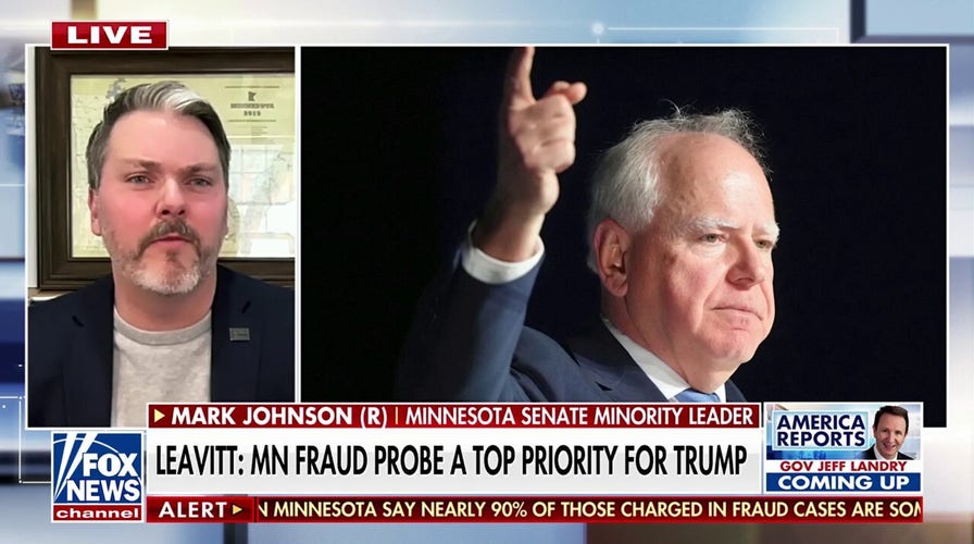  Walz has ‘not taken the accountability’ for Minnesota fraud scandal, Minnesota state minority leader says