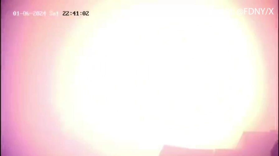 Dramatic video shows e-bike lithium-ion battery catching fire and exploding, burning down store