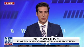 Jesse Watters: Jen Psaki just admitted her boss has a terrible record to run on